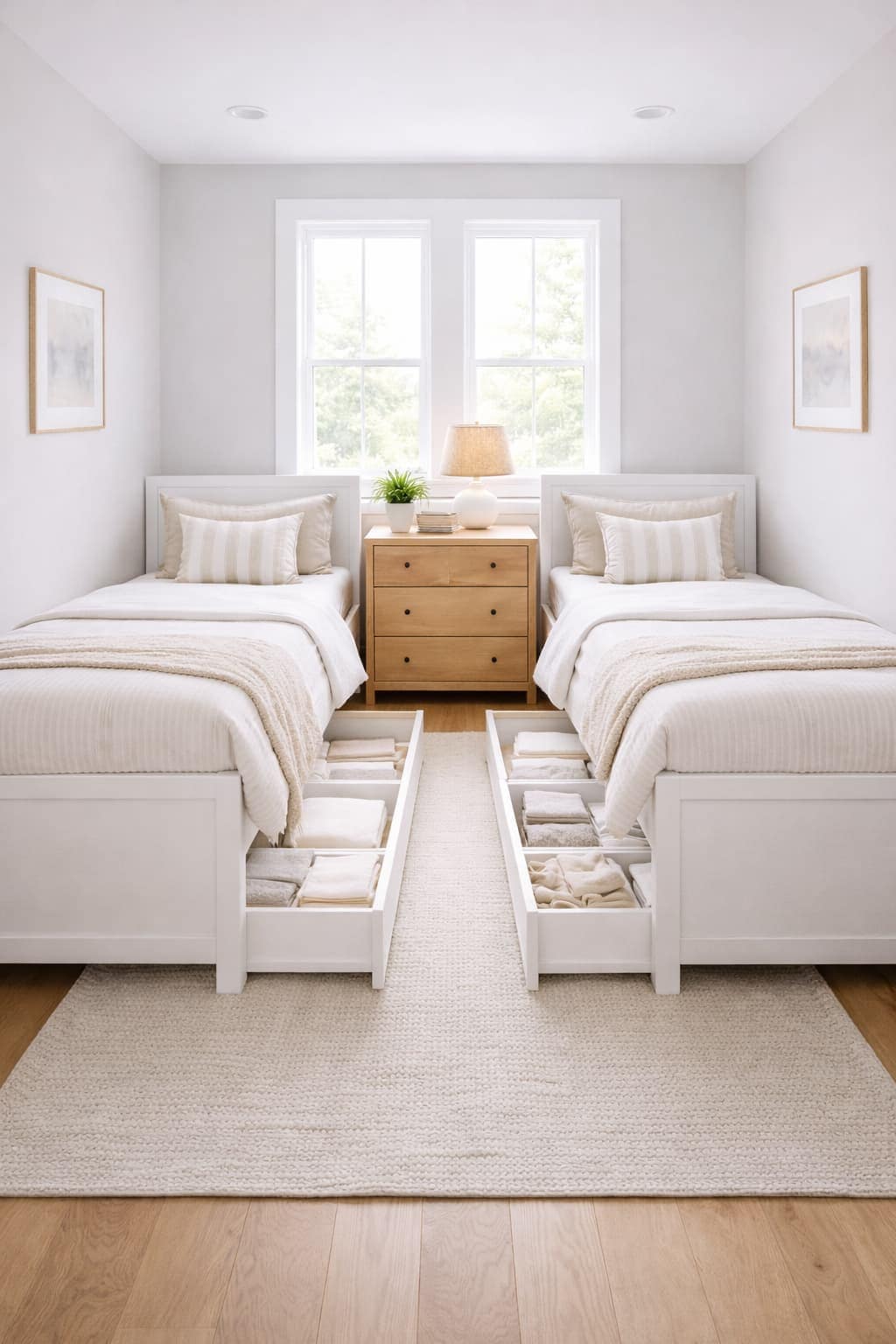 Luxury Home Decor Cozy modern bedroom with minimalist design