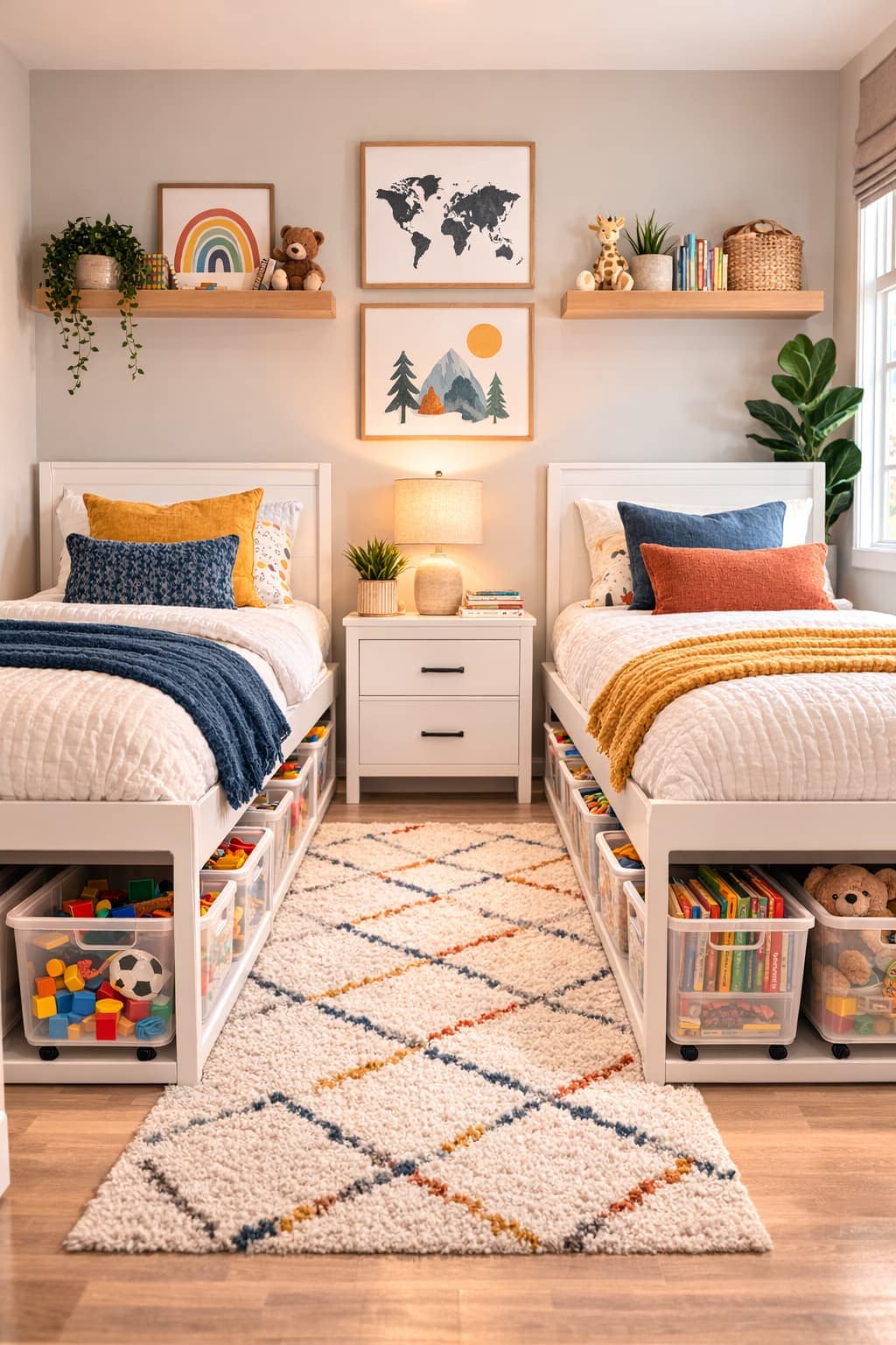 Luxury Home Decor Under-Bed Rollout Storage
