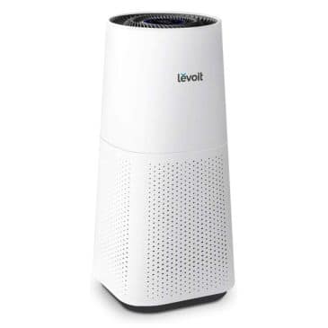 Breathe Easy: LEVOIT Air Purifiers for Clean Air LEVOIT Air Purifier on table in living room