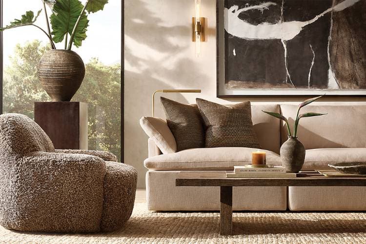 Luxury Home Decor Luxury living room hero image for furniture brand comparison guide